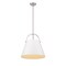 Z-Lite Z-Studio 1 Light Pendant, Matte White 726P18-MW+BN - alternate 5
